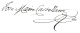 Firma Jose Maria del Corazón de Jesús Castellano Torres